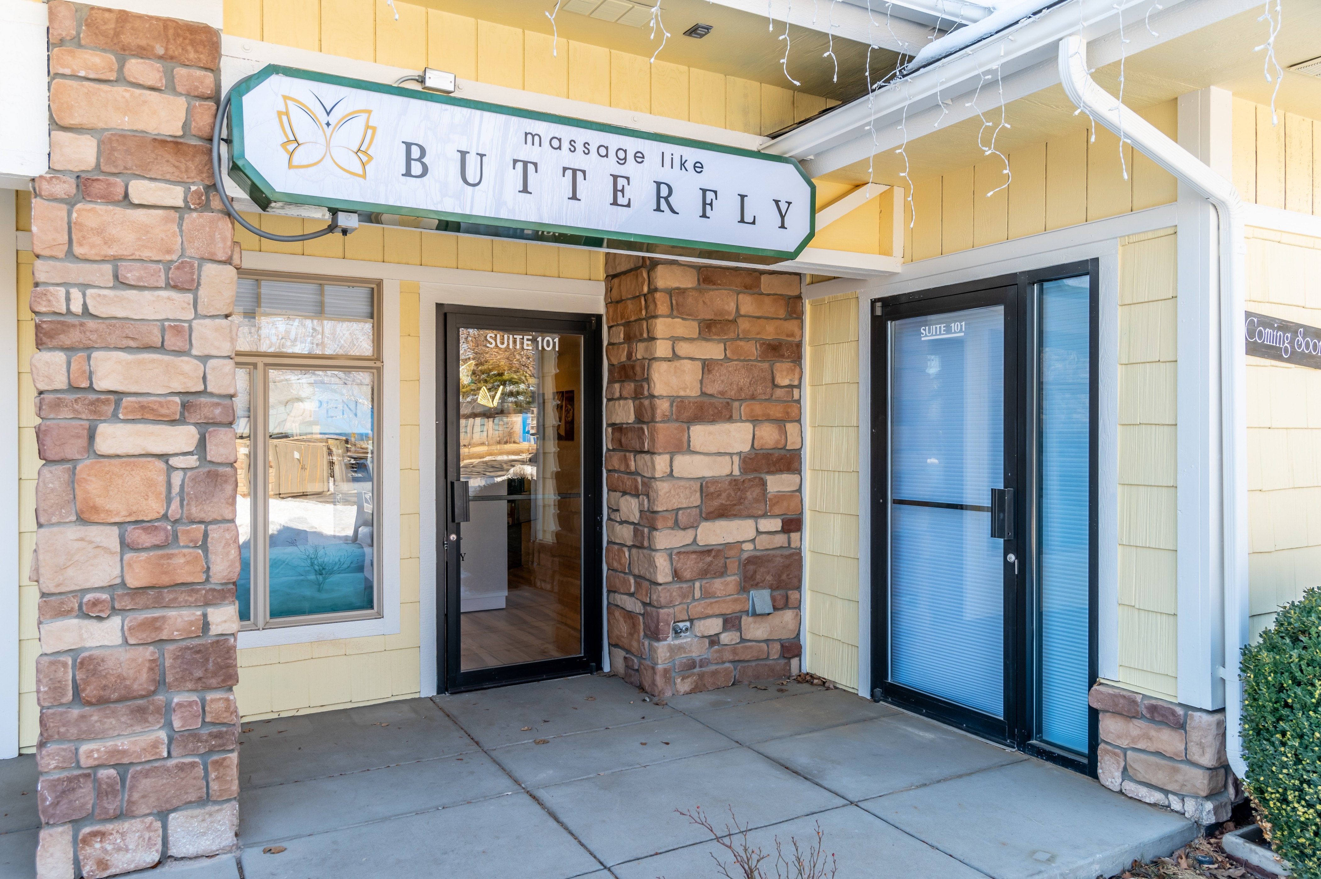 Massage Like Butterfly Front Entrance